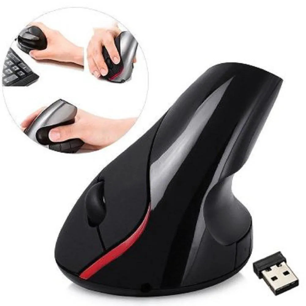 Mouse Vertical Ergonómico |Evita Tensión en Tunel Metacarpiano