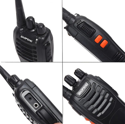 Pack 2 Radio Baofeng walkie talkie