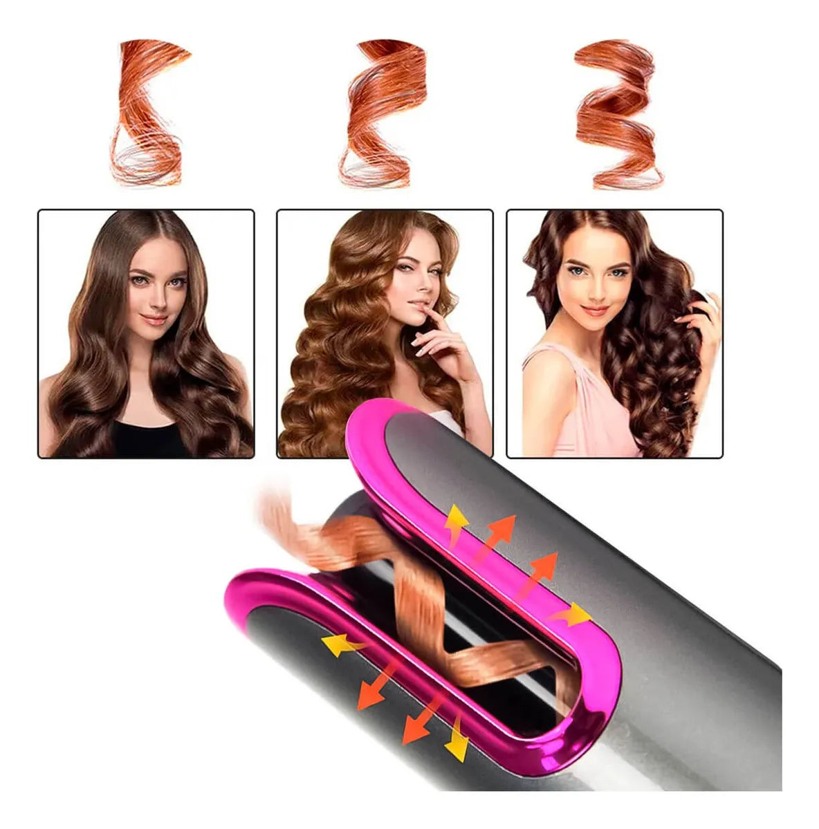 Rizador Automático Inalámbrico portatil